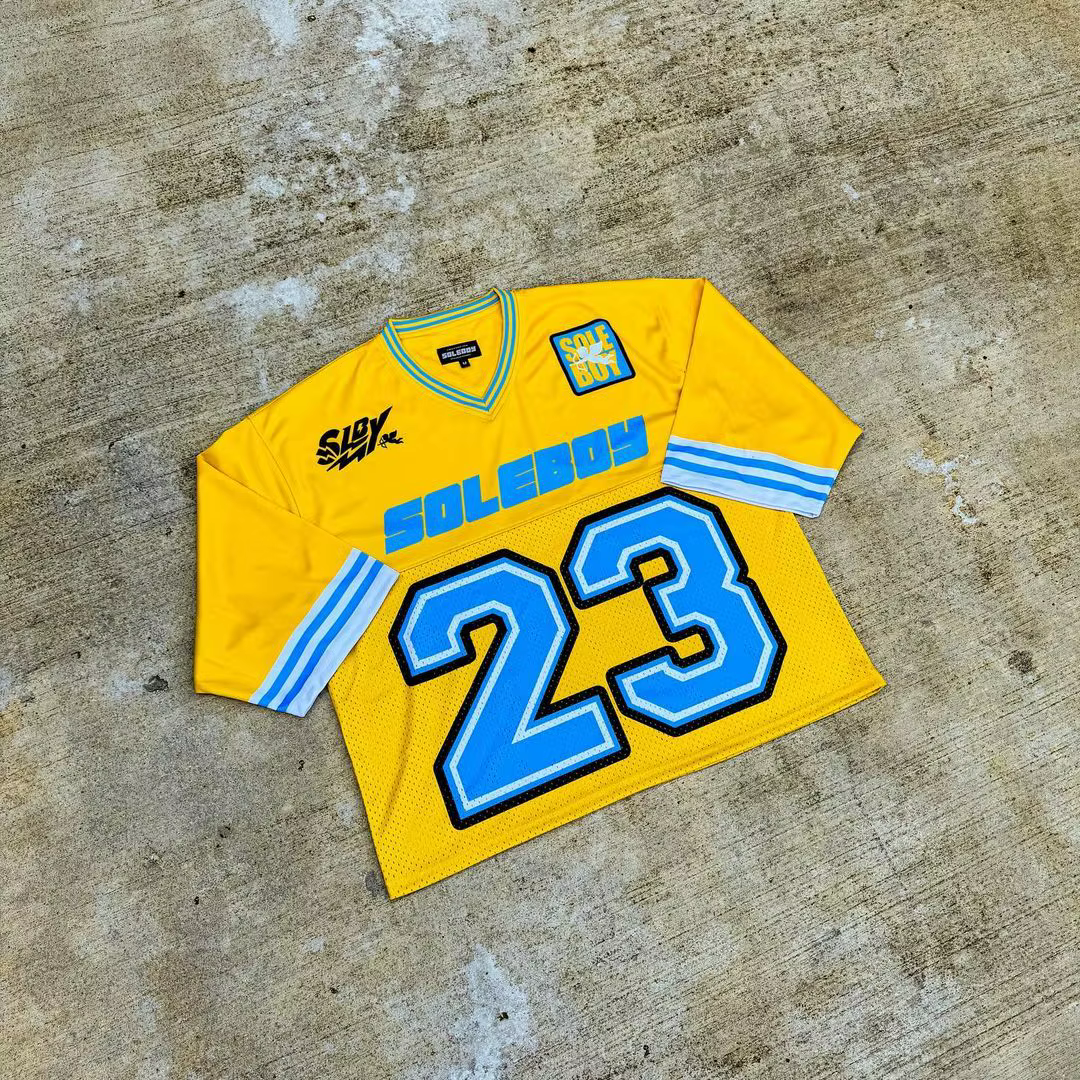 T-shirt de Baseball jaune