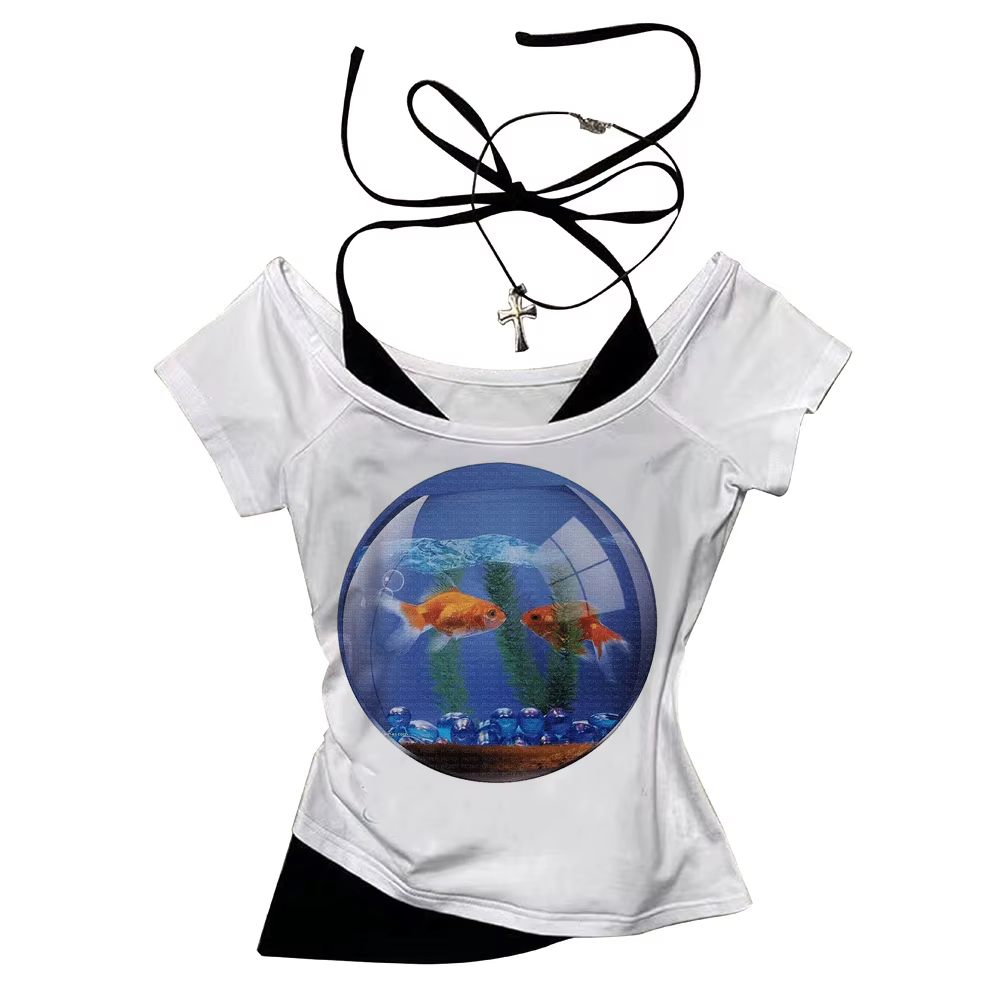 T-shirt Frutiger Aero pour femme