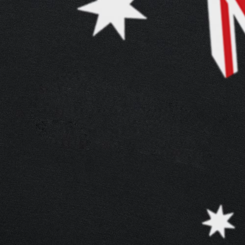 Drôle australie drapeau australien jour graphique T-shirts hommes mode décontracté surdimensionné t-shirt 100% coton