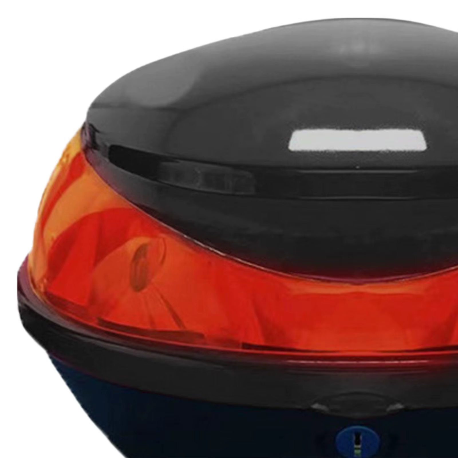 Coffre arrière durable pour moto, boîtier supérieur de moto, coffre de vélo électrique, boîte de rangement pour appareil photo, vêtements, portefeuille, boissons organisées