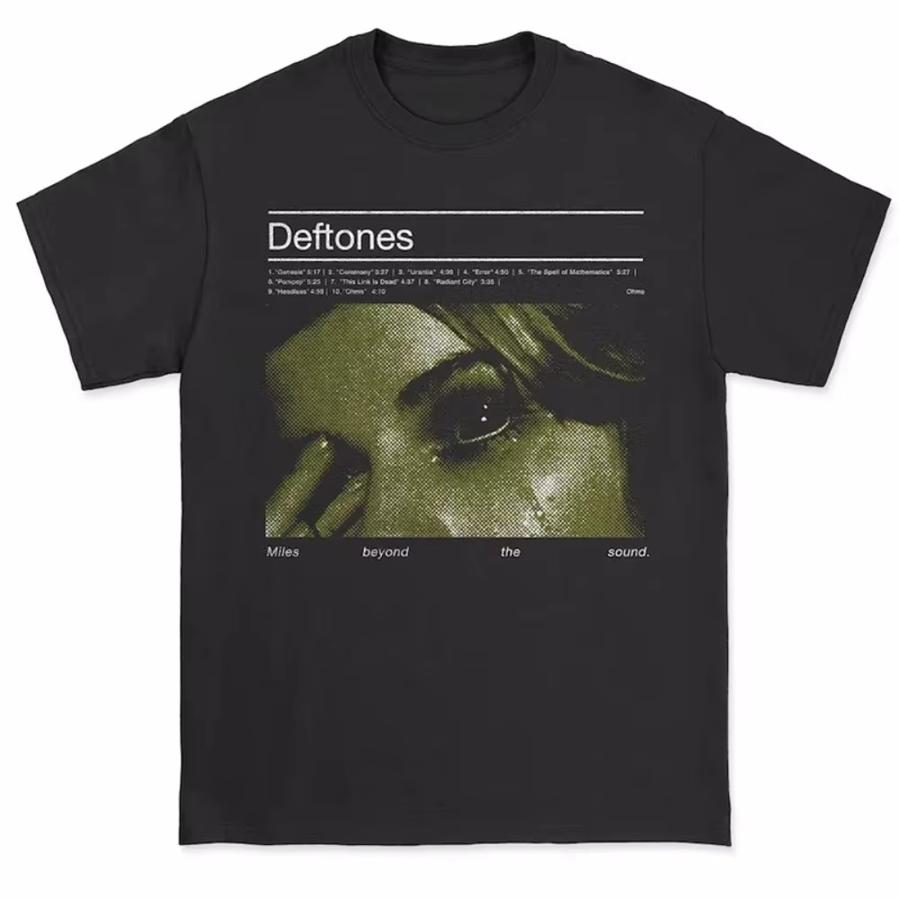 2025 Deftones chanteur groupe t-shirt hommes femmes Hip Hop Rock