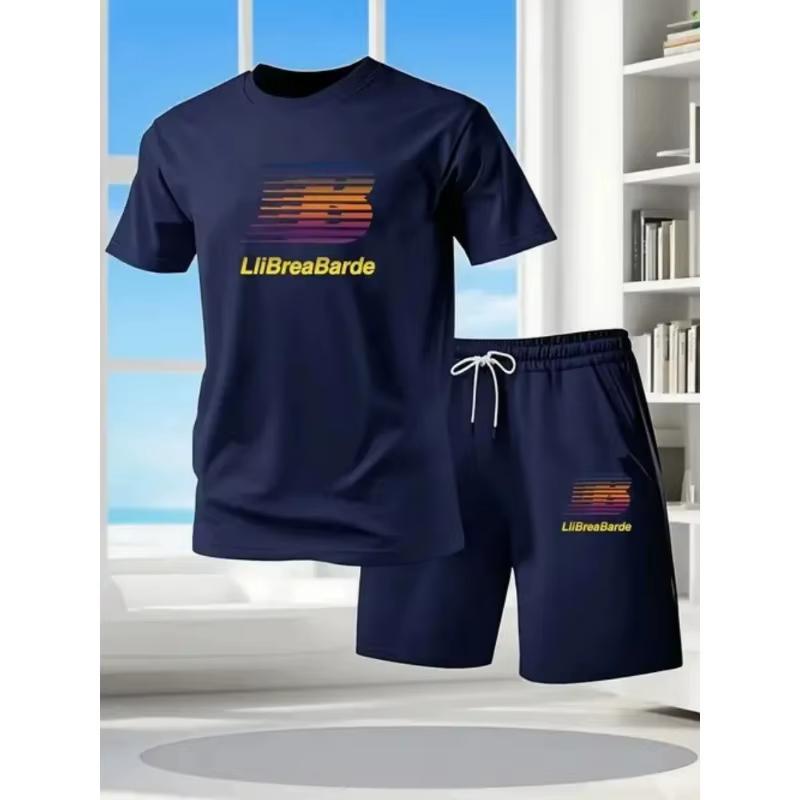 Nouvel ensemble de t-shirts à manches courtes pour hommes