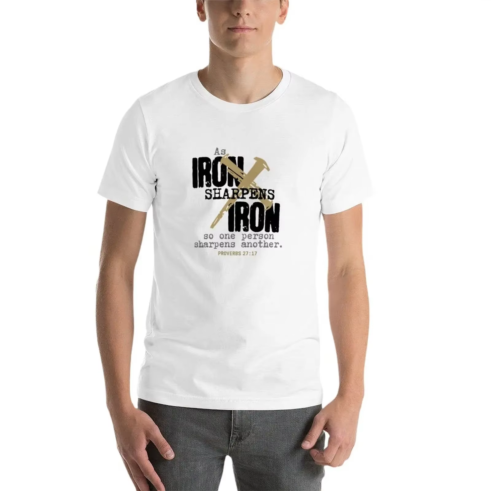 T-shirt homme noir, estival et sublime