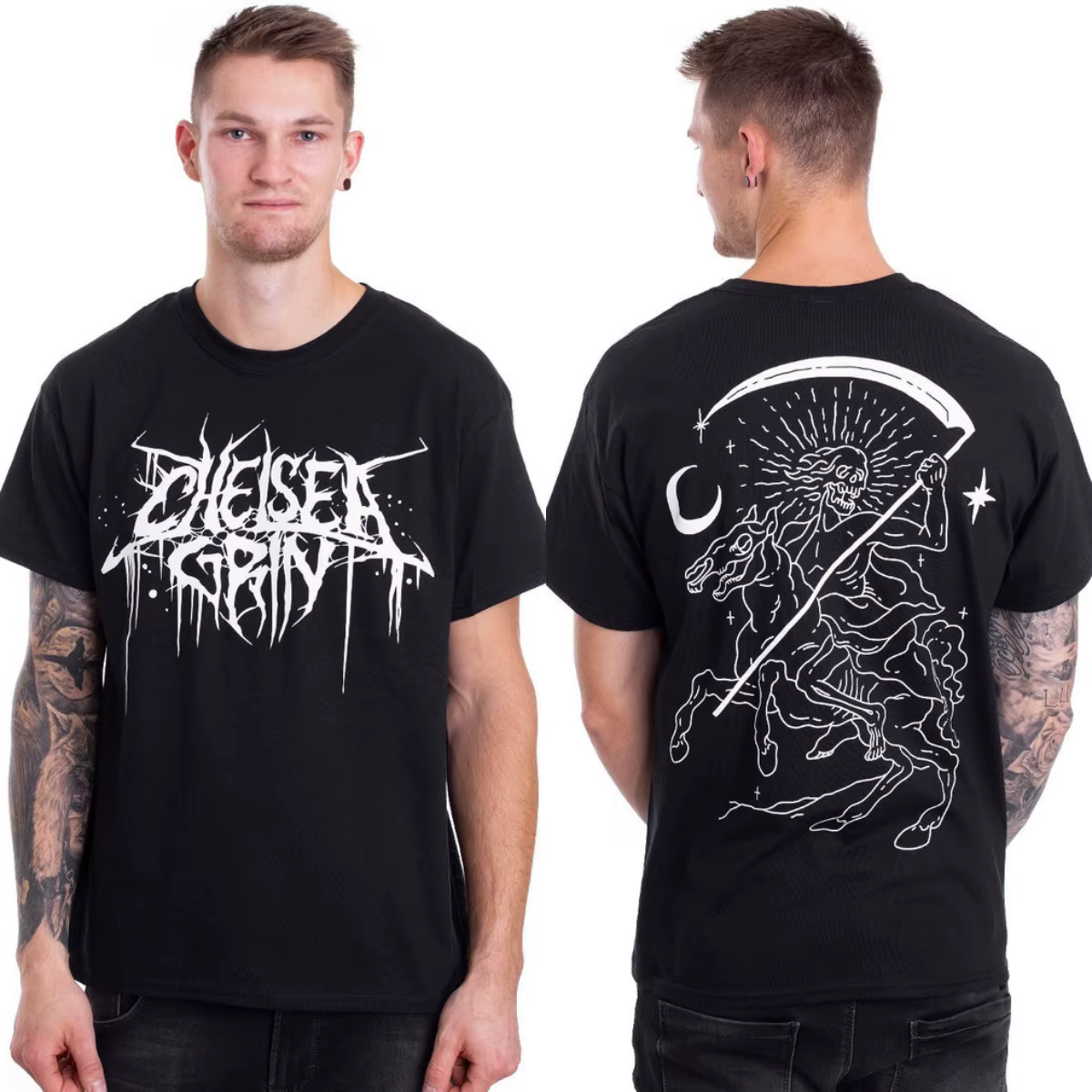 Meilleur T-shirt en coton avec motif Chelsea Grin
