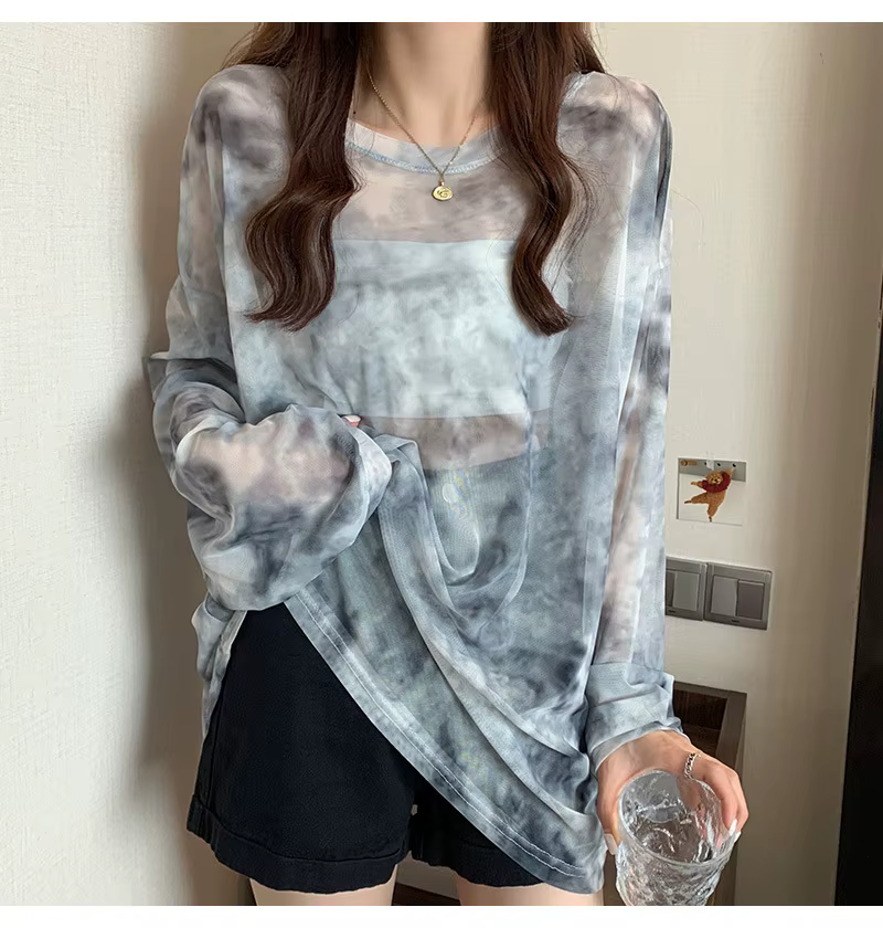 Nouveau T-shirt en maille pour femme
