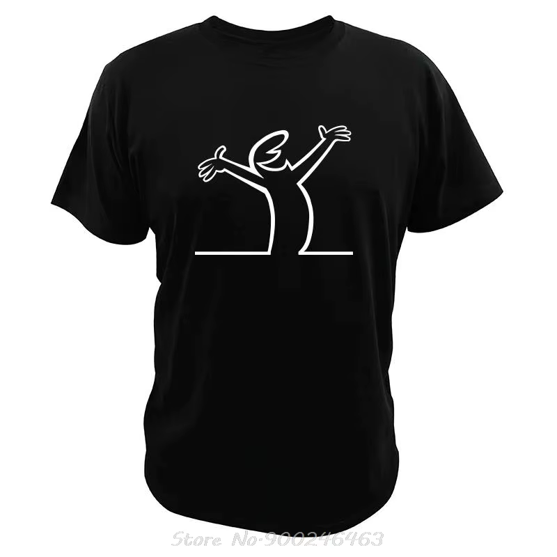 T-shirt manches courtes col rond homme, décontracté, en coton, à la mode