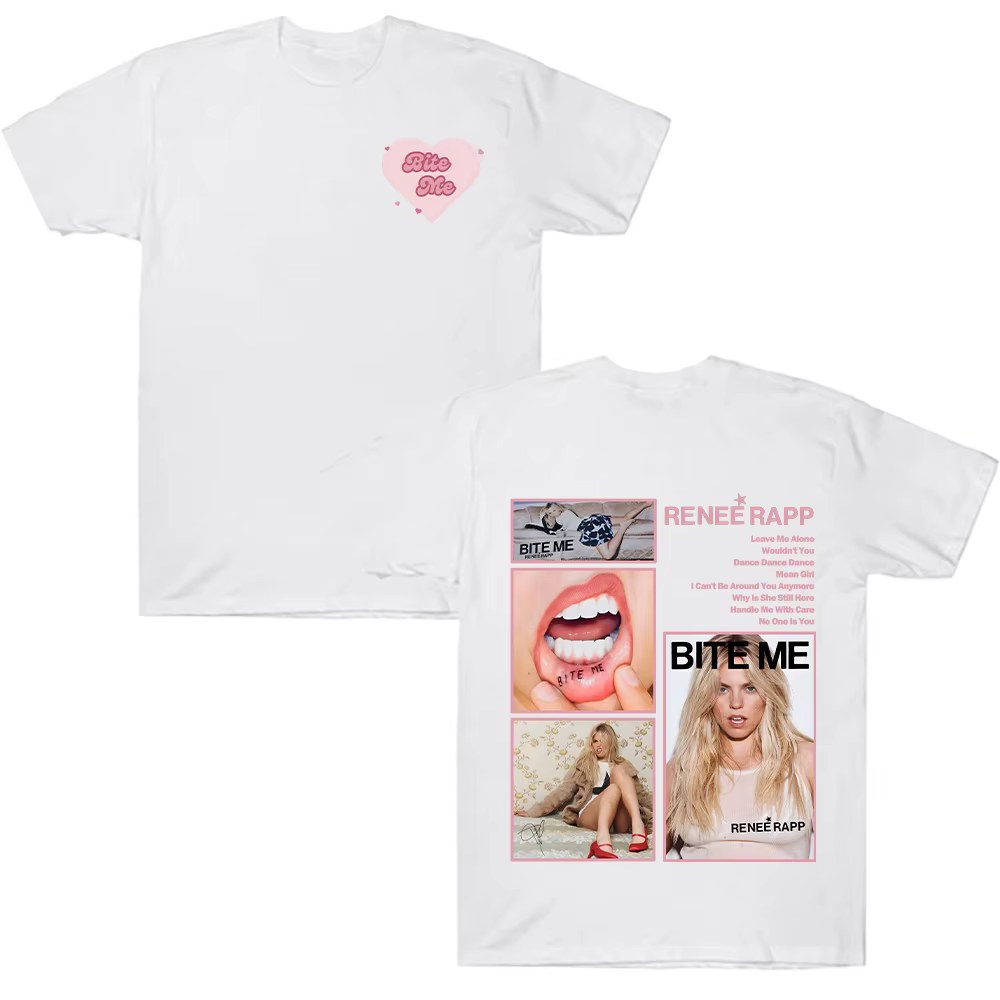 Reneé Rapp Bite Me T-shirt à manches courtes