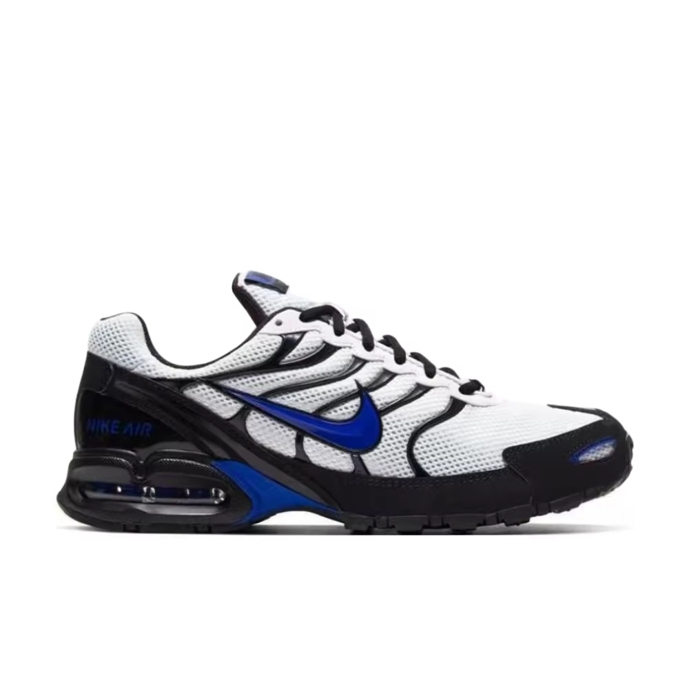 Nike Air Max Torch 4 Chaussures de course pour hommes – Noir/Blanc/Bleu