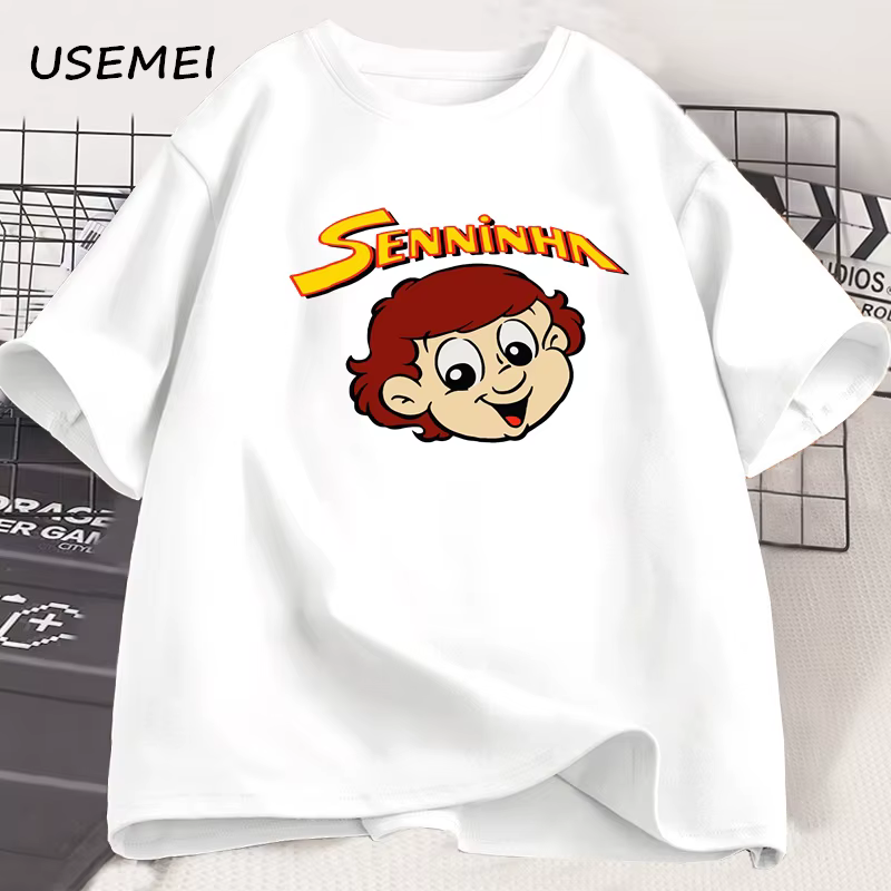Rare Vintage années 90 Ayrton Senna Senninha Deadstock t-shirt