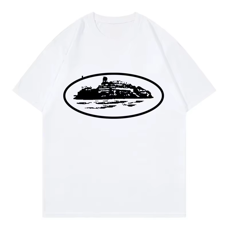 T-shirt classique avec logo de marque Island