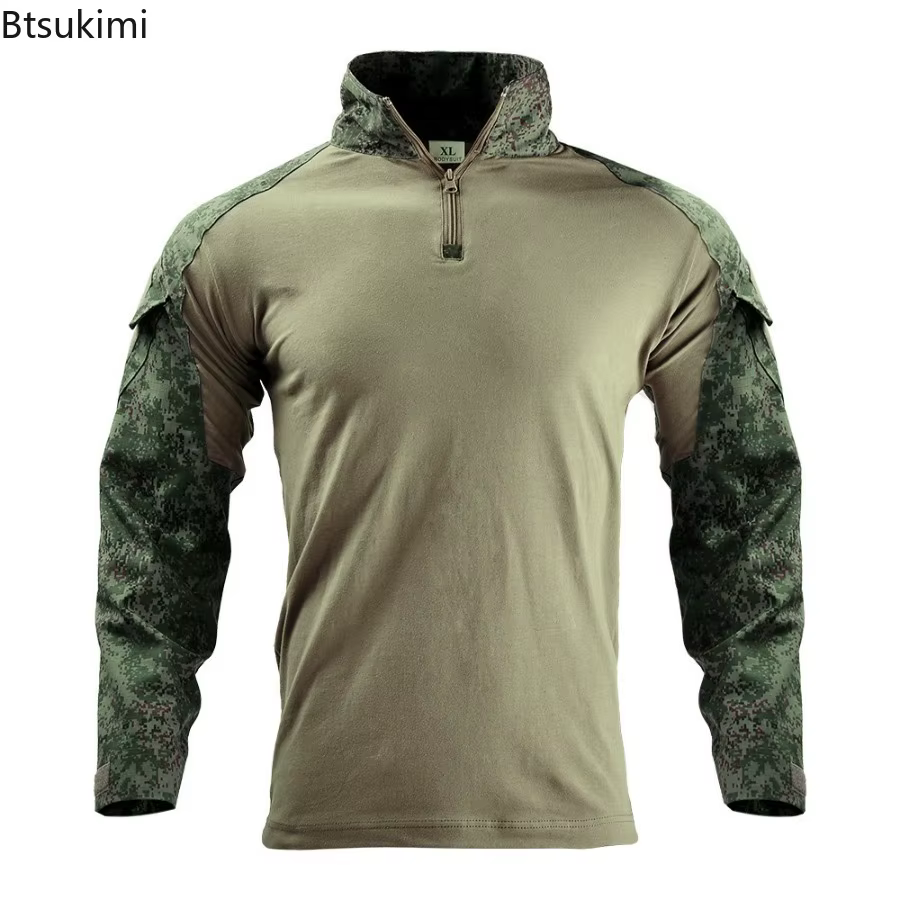 T-shirts de randonnée tactiques en plein air pour hommes