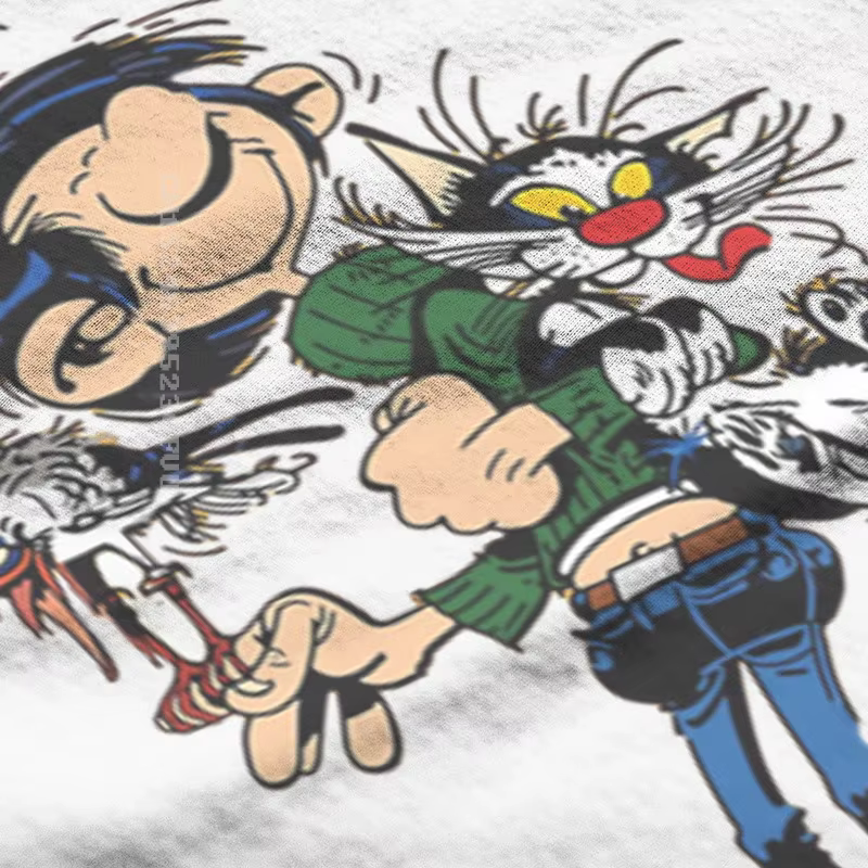 Gaston lagaff – t-shirt humoristique pour Homme
