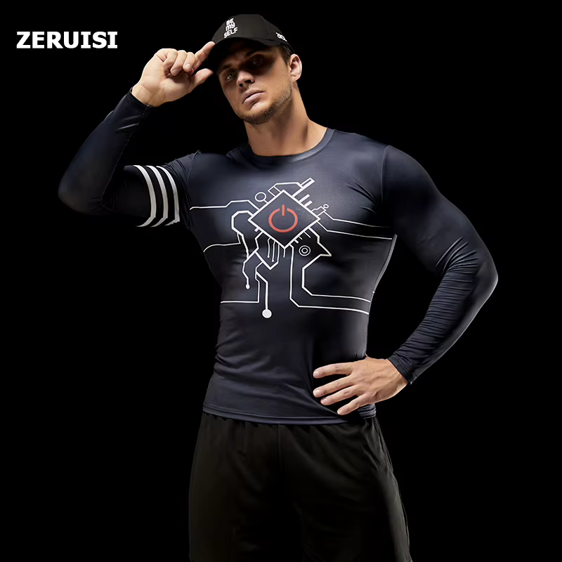 T-Shirt à manches longues pour hommes