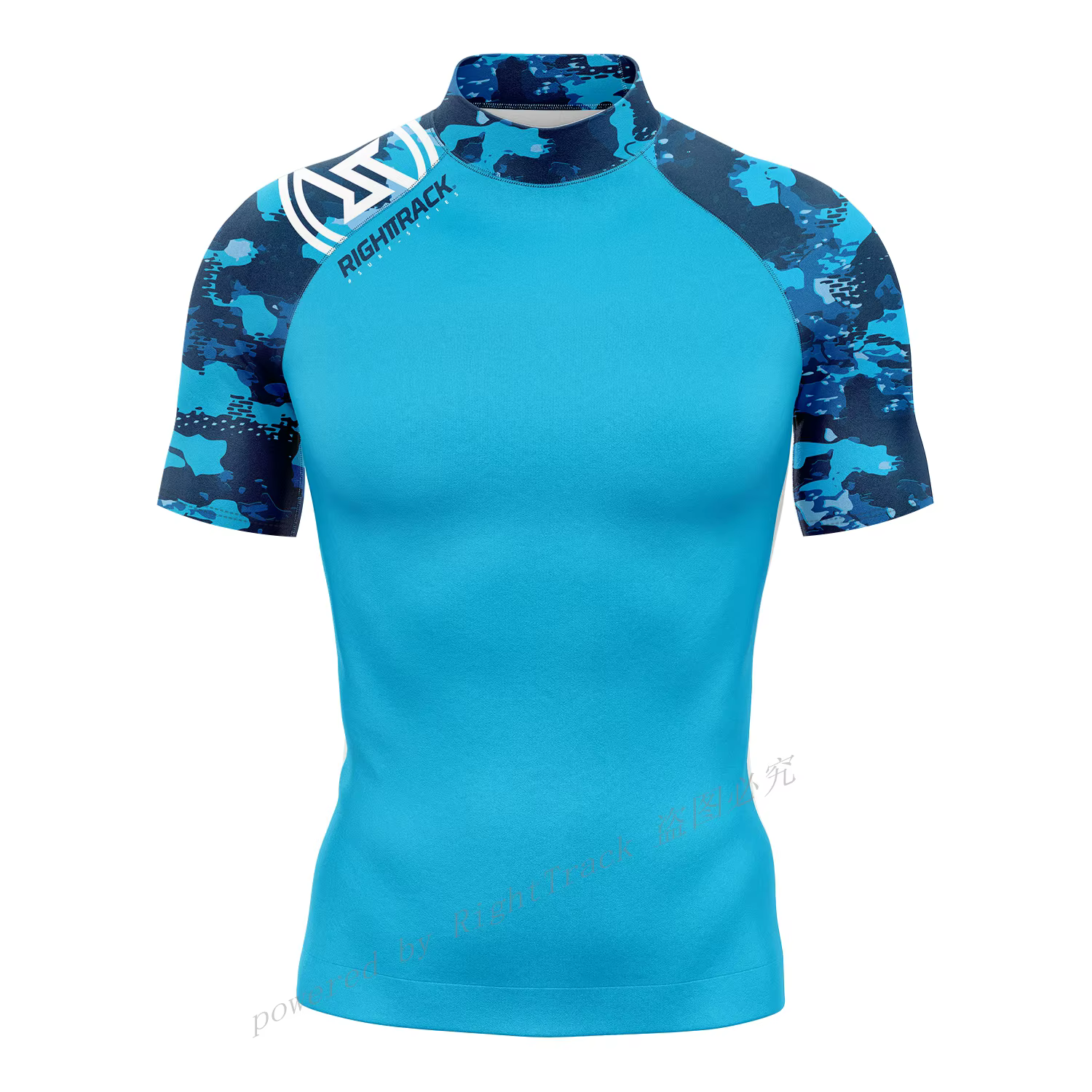Maillot de surf à manches courtes pour hommes