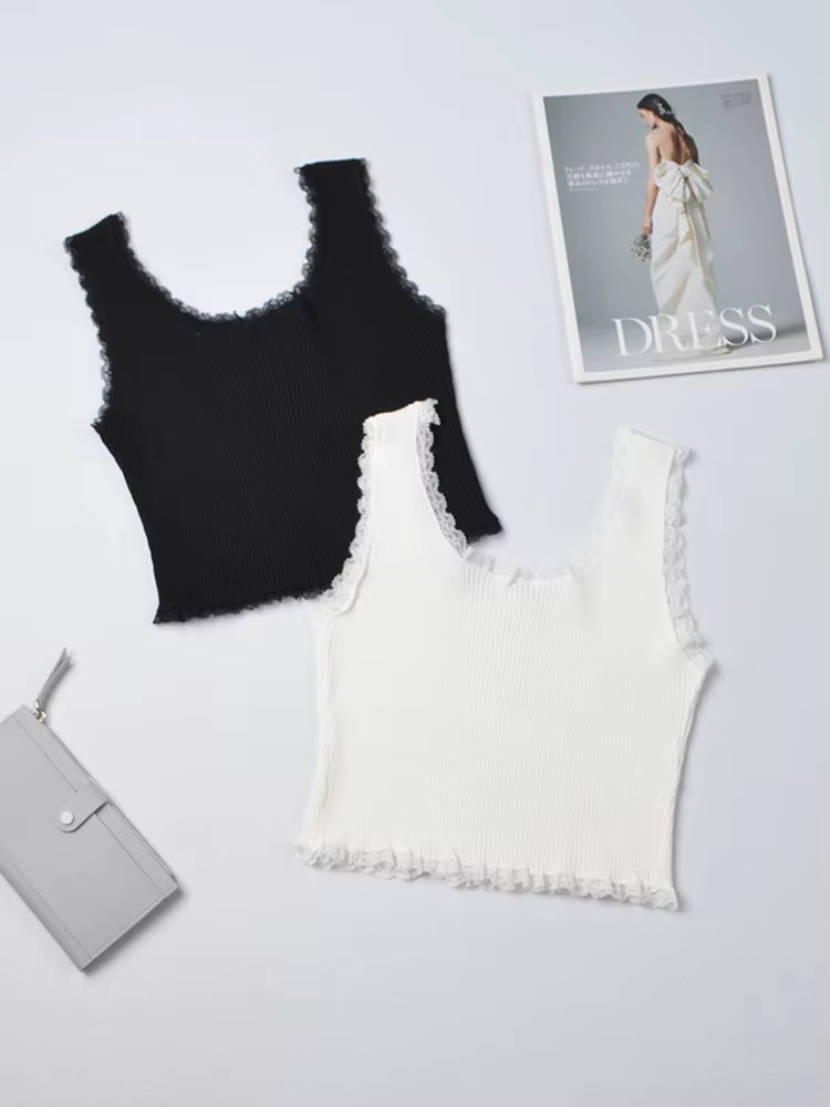 Débardeur sexy à lacets pour femmes