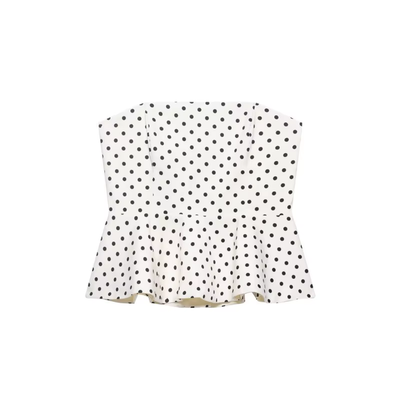 Haut Peplum Femme Nouvelle Collection Printemps-Été 2026