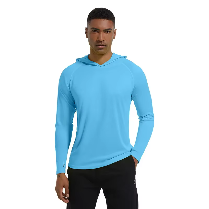 T-Shirt de Protection Solaire à Manches sulfpour Homme