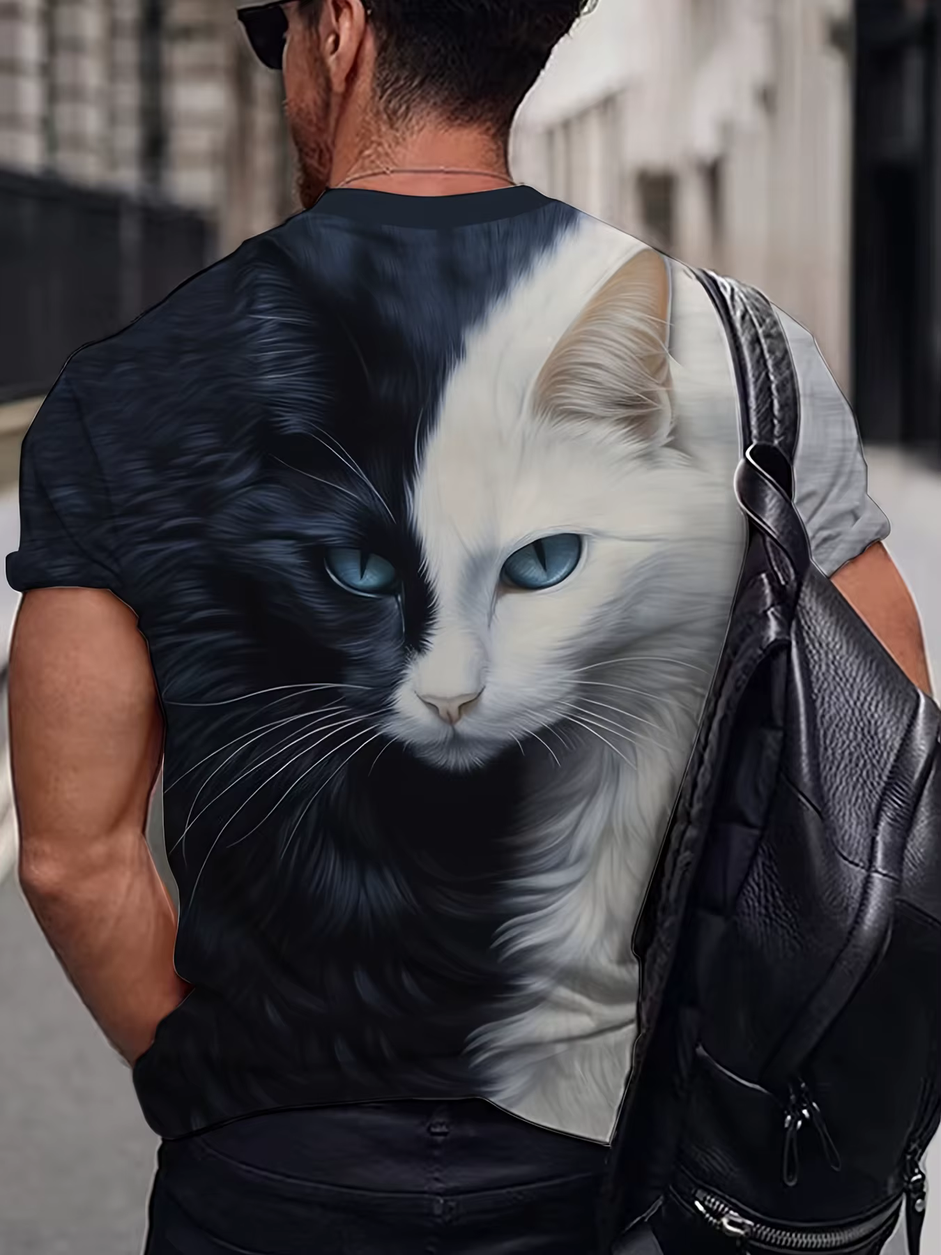 T-shirt manches courtes col rond pour homme