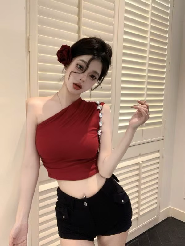 Haut court femme gymnastique femmes plaine basique doux ajustement noir Sport blanc Style ample Simple Y2k motif tenue Design Cool Gf