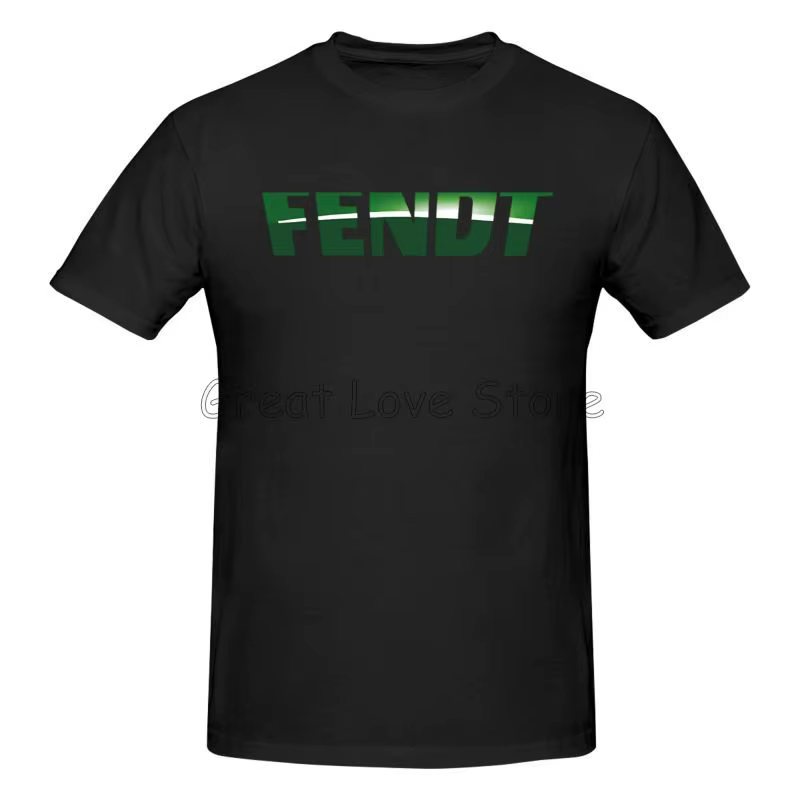 Fendt tracteurs agricoles T-shirt hommes coton grande taille T-shirts occasionnels été à manches courtes hauts
