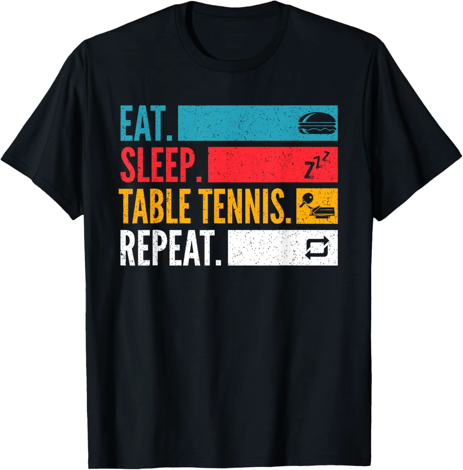 Pourquoi perds-je au tennis de table ? T-shirt amusant pour joueur
