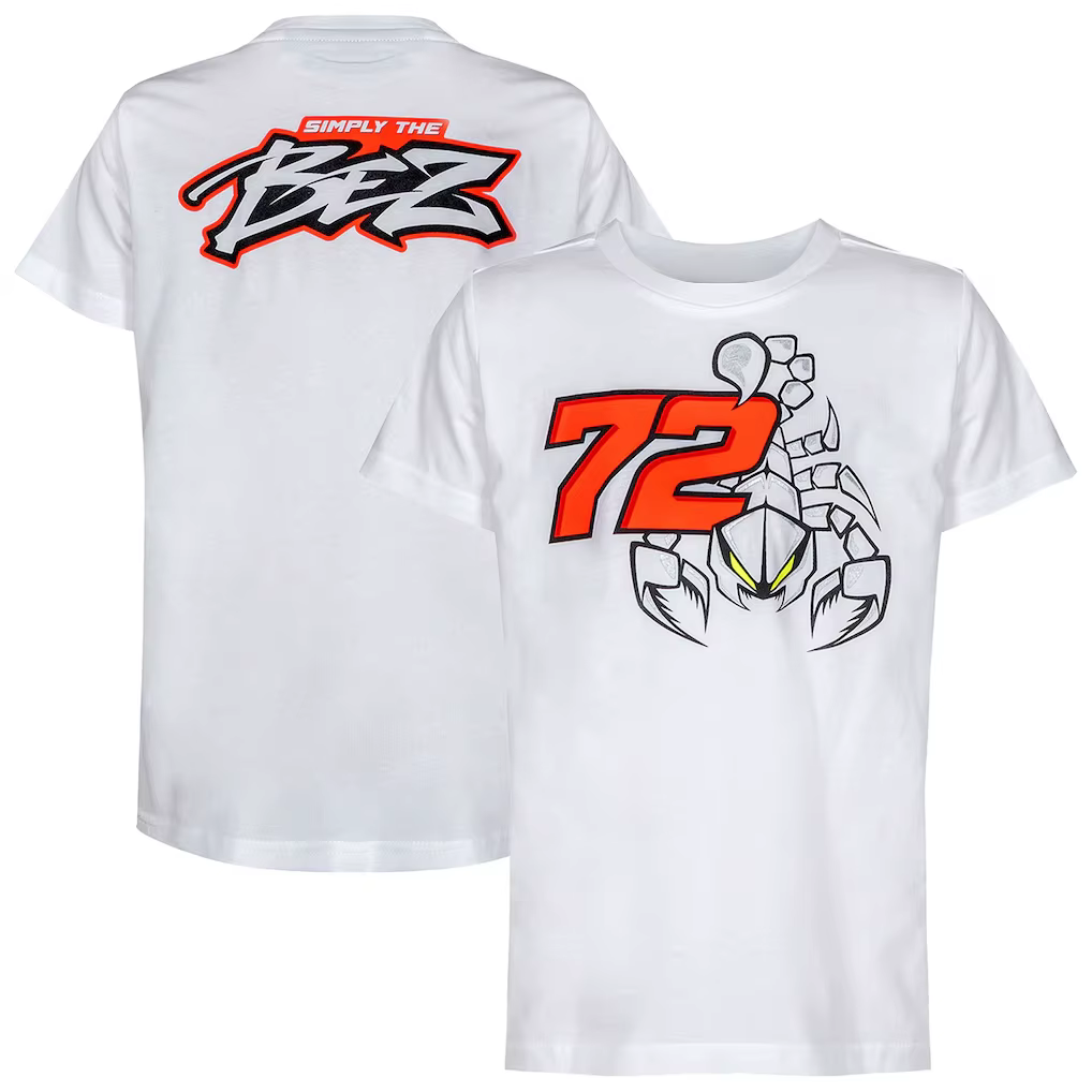 T-shirt graphique Marco Bezzecchi 72 pour homme