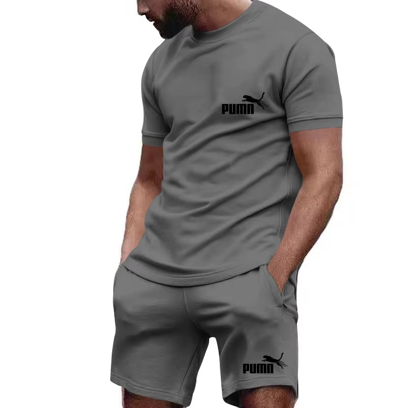 Nouvel ensemble T-shirt et short pour homme été 2026