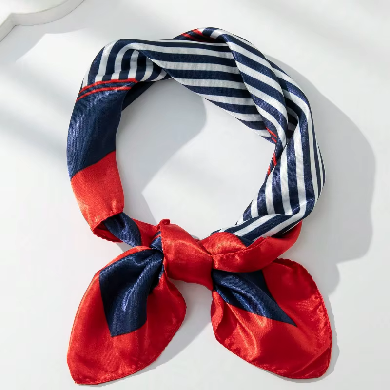 Écharpe en Satin Simple pour femmes