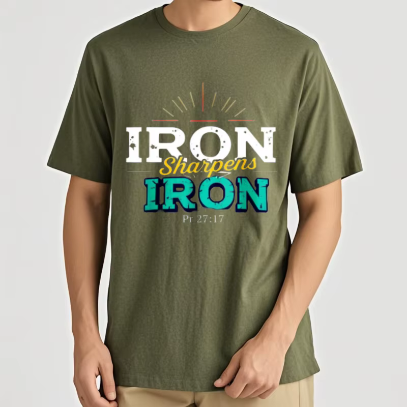 T-shirt unisexe à col rond pour homme