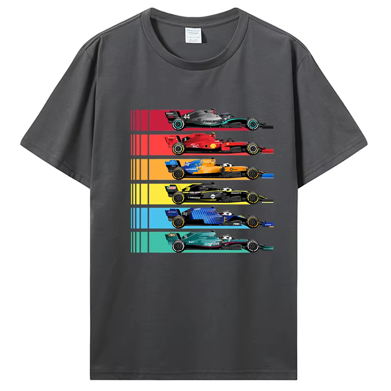 F1 Team Racing Fans T-shirt formule un Racer Lando Norris t-shirts hommes femmes Vintage