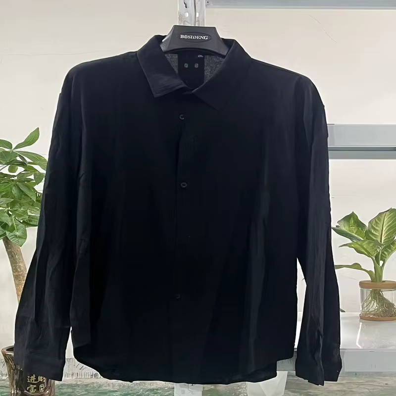 Chemise à manches longues pour hommes