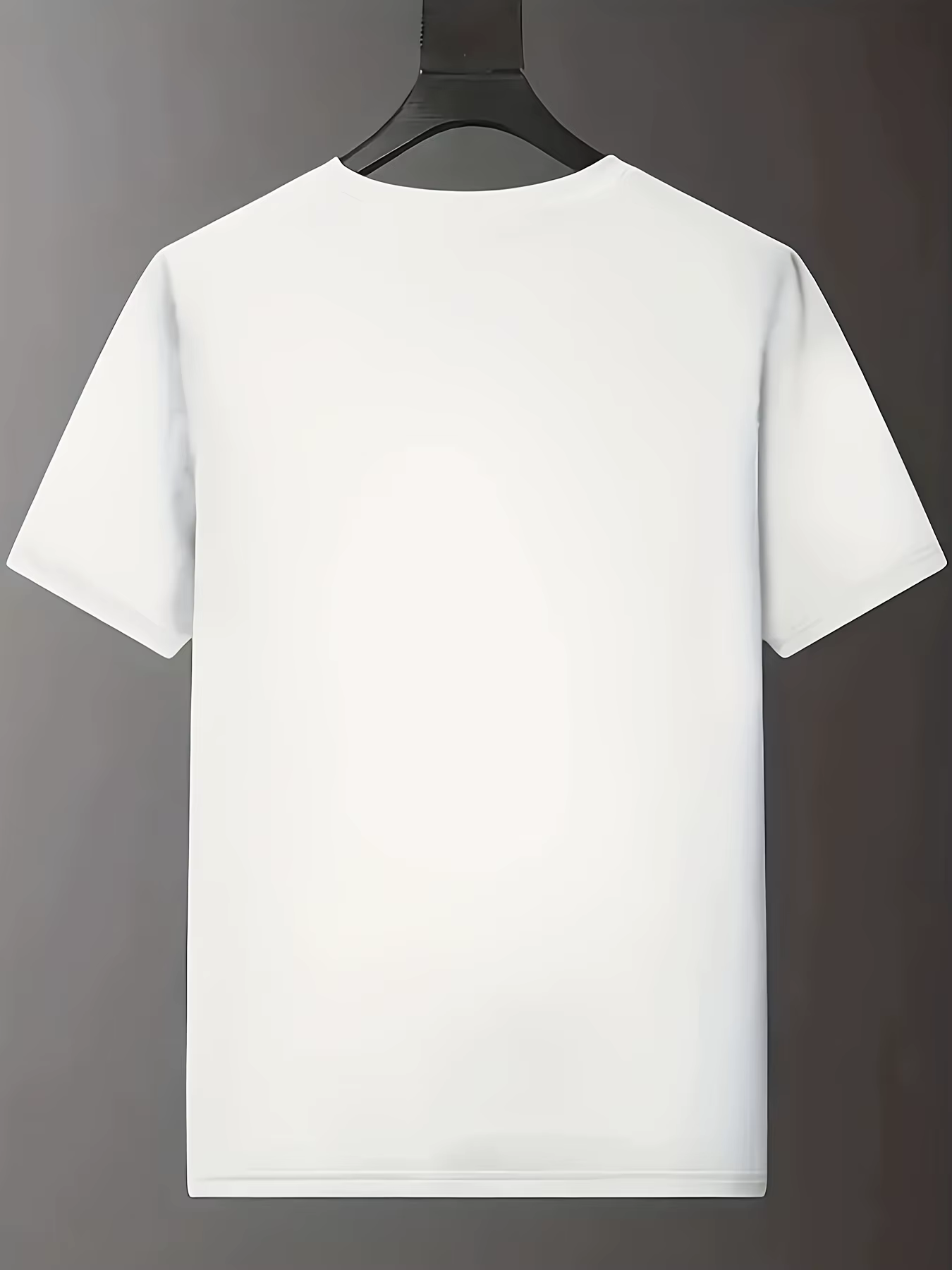 T-shirt noir minimaliste pour homme