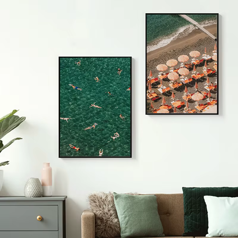 Pack d'affiches de la côte d'Amalfi