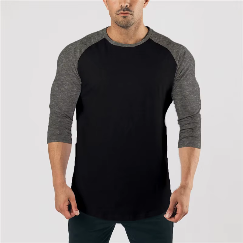 T-shirt à manches trois-quarts pour hommes