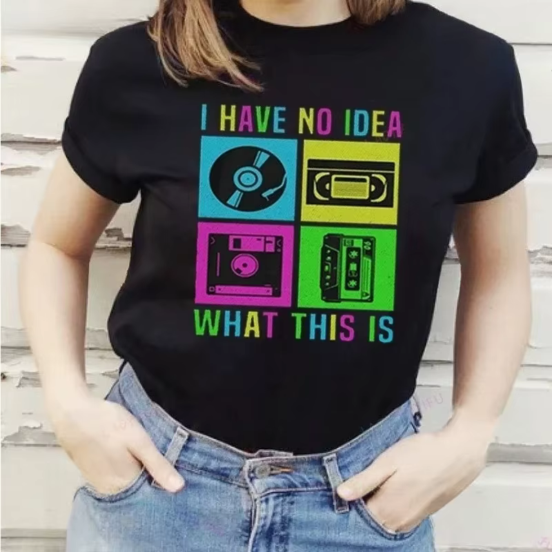 T-shirt « Back To 90s I Love 90 » - Né dans les années 80