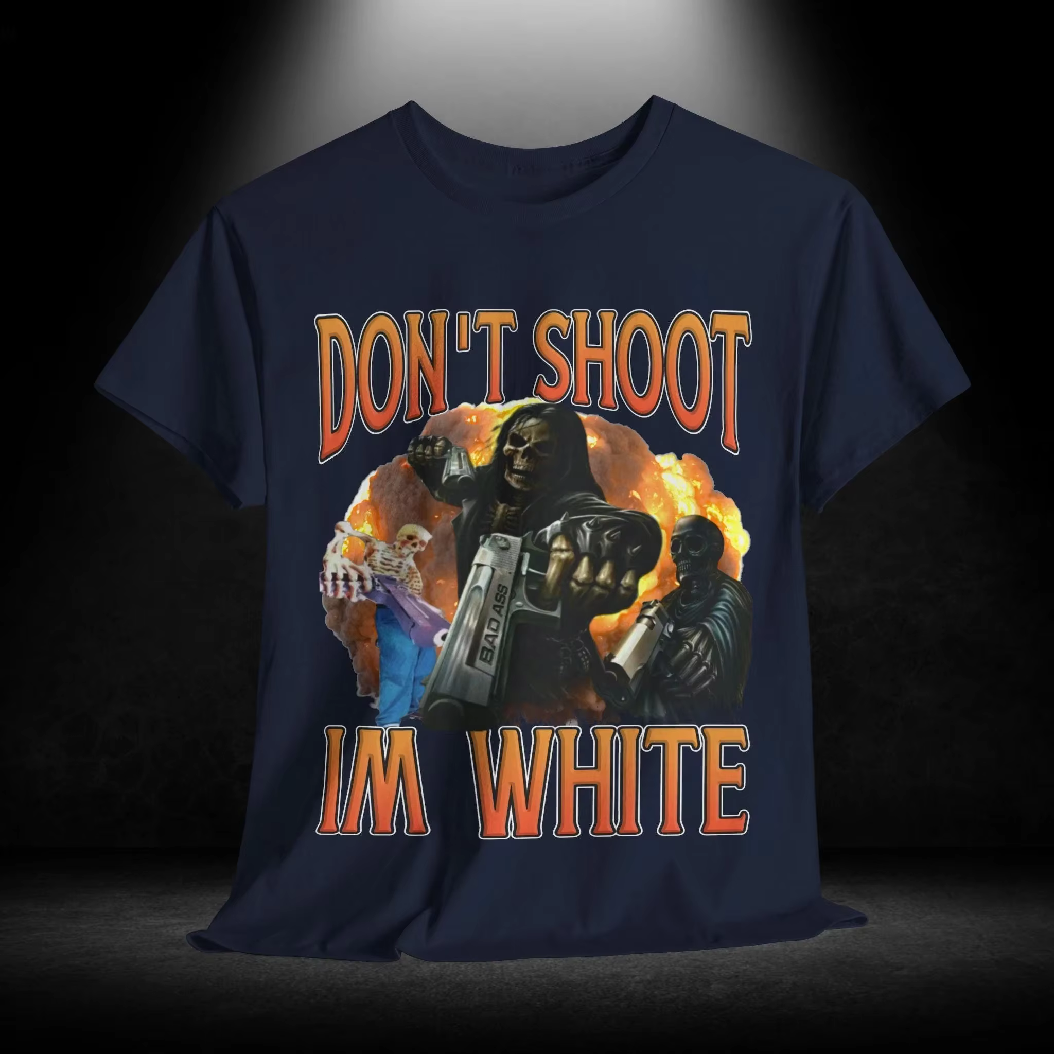T-shirt unisexe en coton lourd