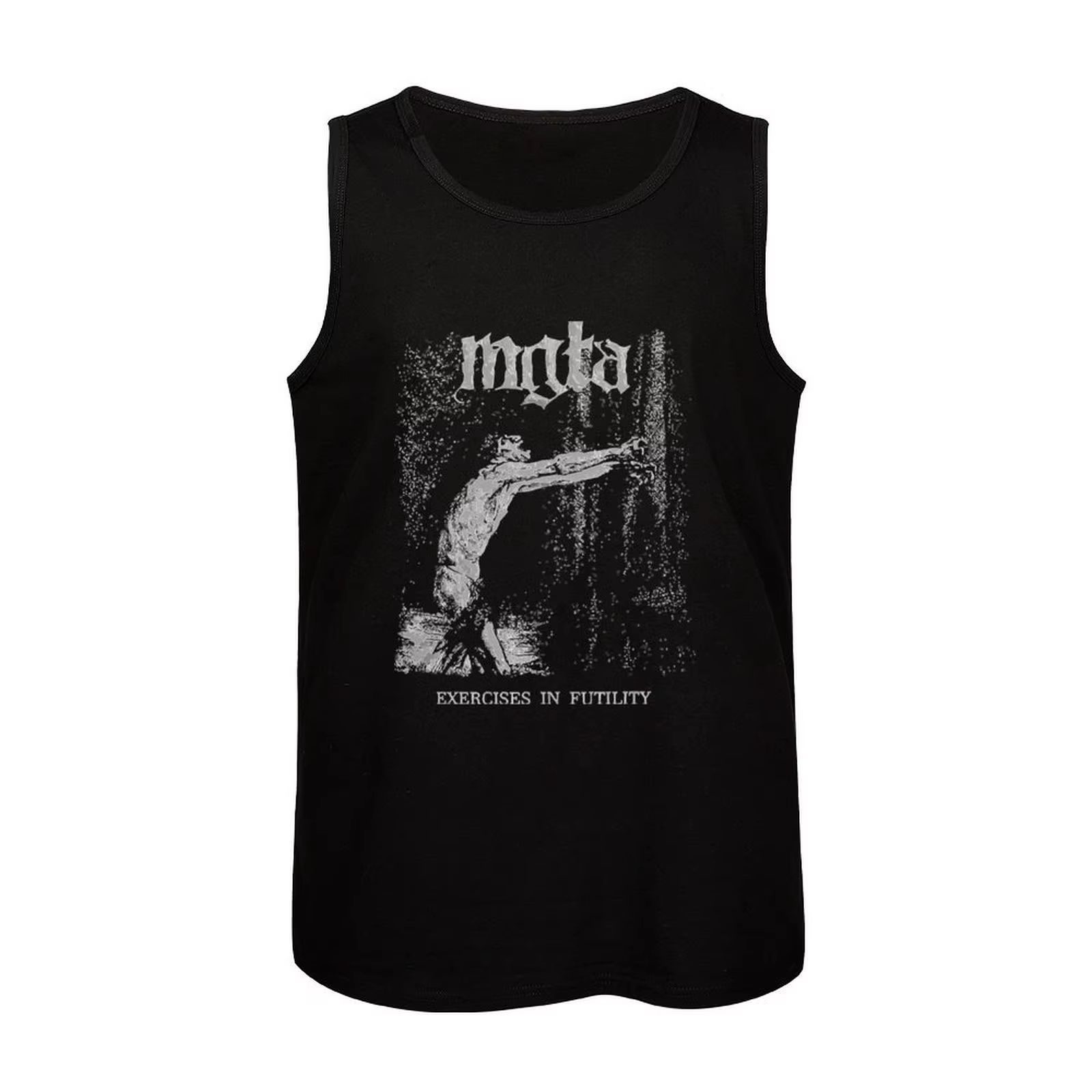 T-shirt de sport pour hommes, haut en métal noir, vêtements d'été