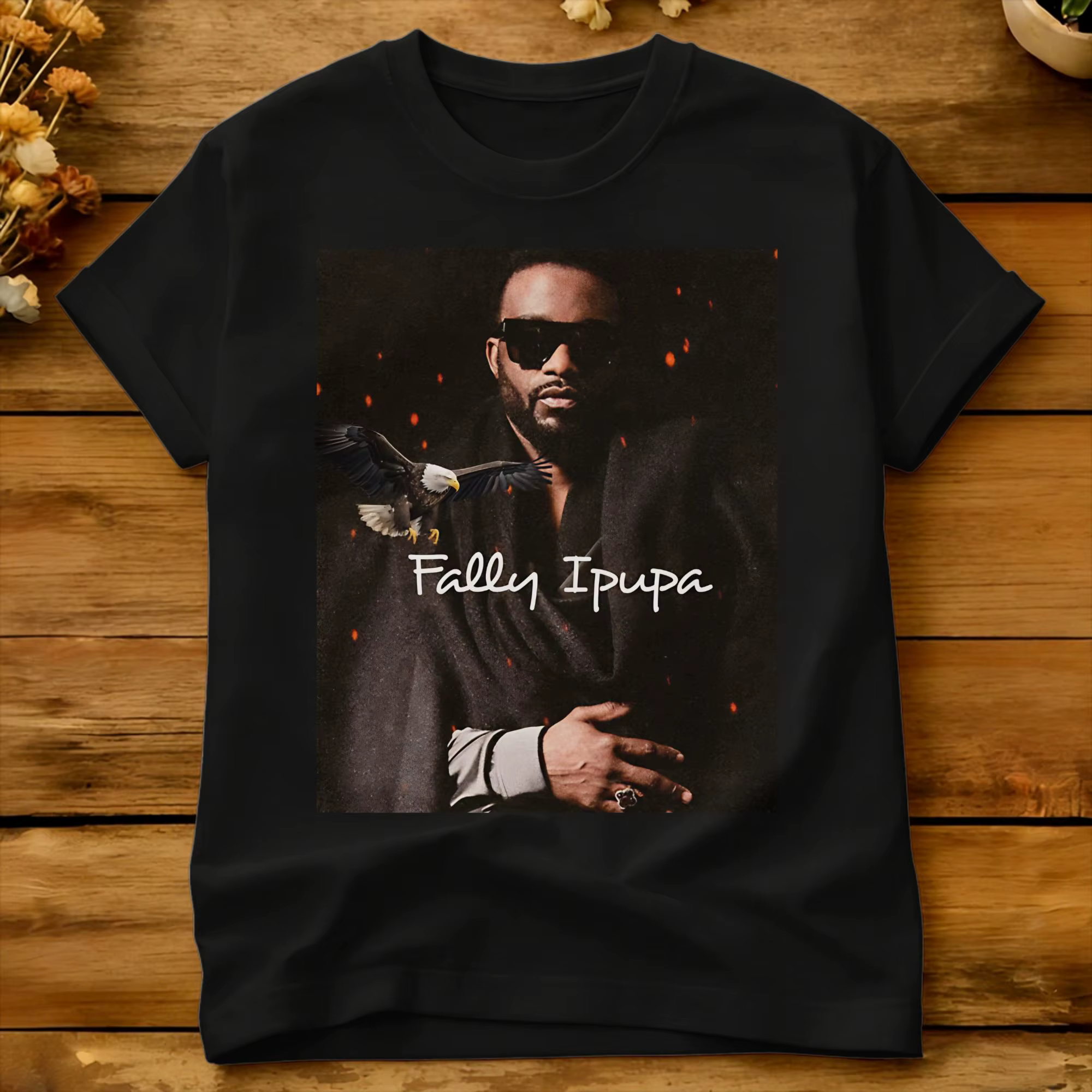 T-Shirt Vintage Beach Fally Ipupa Aigle