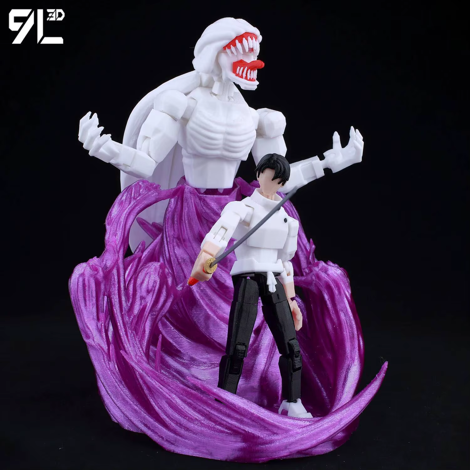 9L3D imprimé Anime Jujutsu Kaisen Sukuna Yuji Yuta Satoru Gojo chanceux factice 13 mobile Shapeshift figurines d'action Mannequin jouets