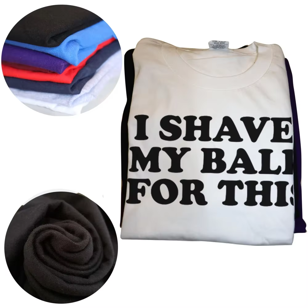 T-shirt imprimé I Shaved My Ikfor This Funny pour hommes