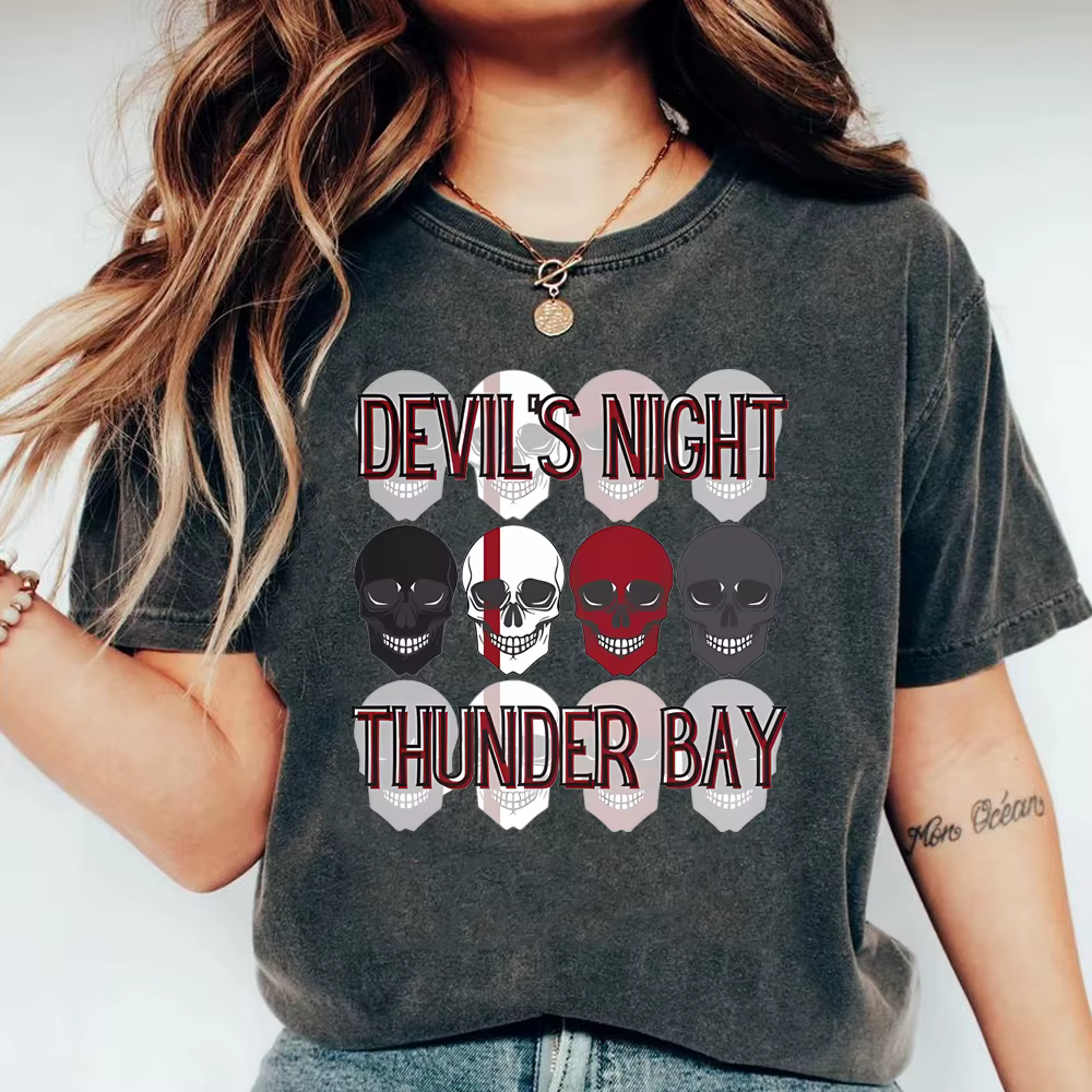SAF's Night-T-shirt gothique Thunder Bay