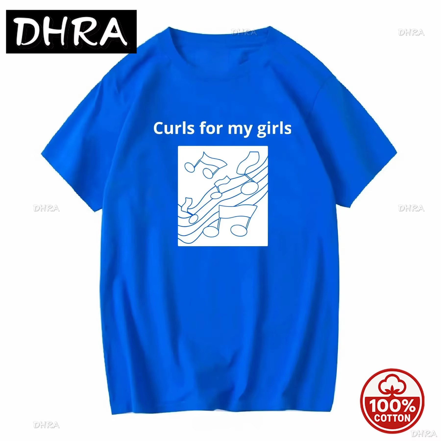 T-shirt unisexe en coton doux et respirant