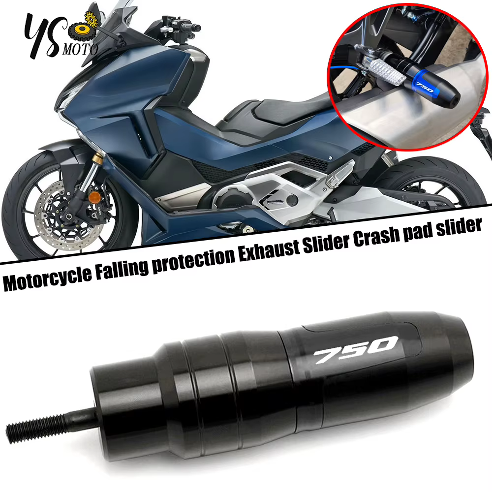 Protecteur de coussretours de protection en aluminium CNC pour Honda Forza, curseurs accessibles, 2023, FORZA750, 750, 2020, 2021, Hurcycles, accessoires, nouveau, 2022