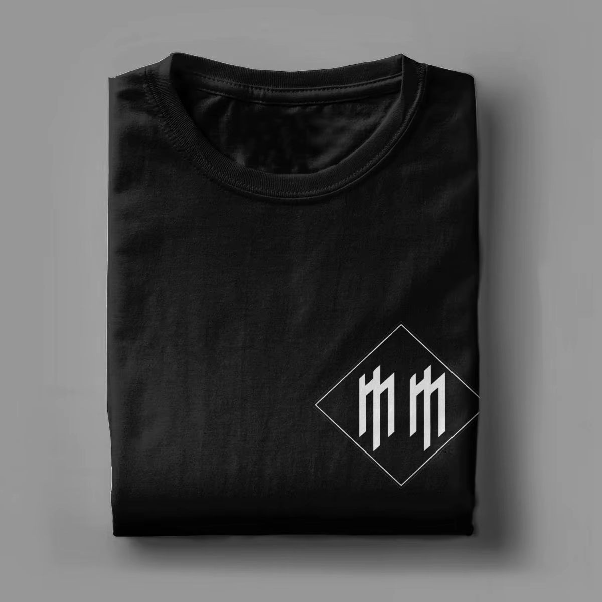 Vintage MM Marilyn Manson T-Shirt pour hommes femmes col rond pur coton t-shirts métal musique Rock