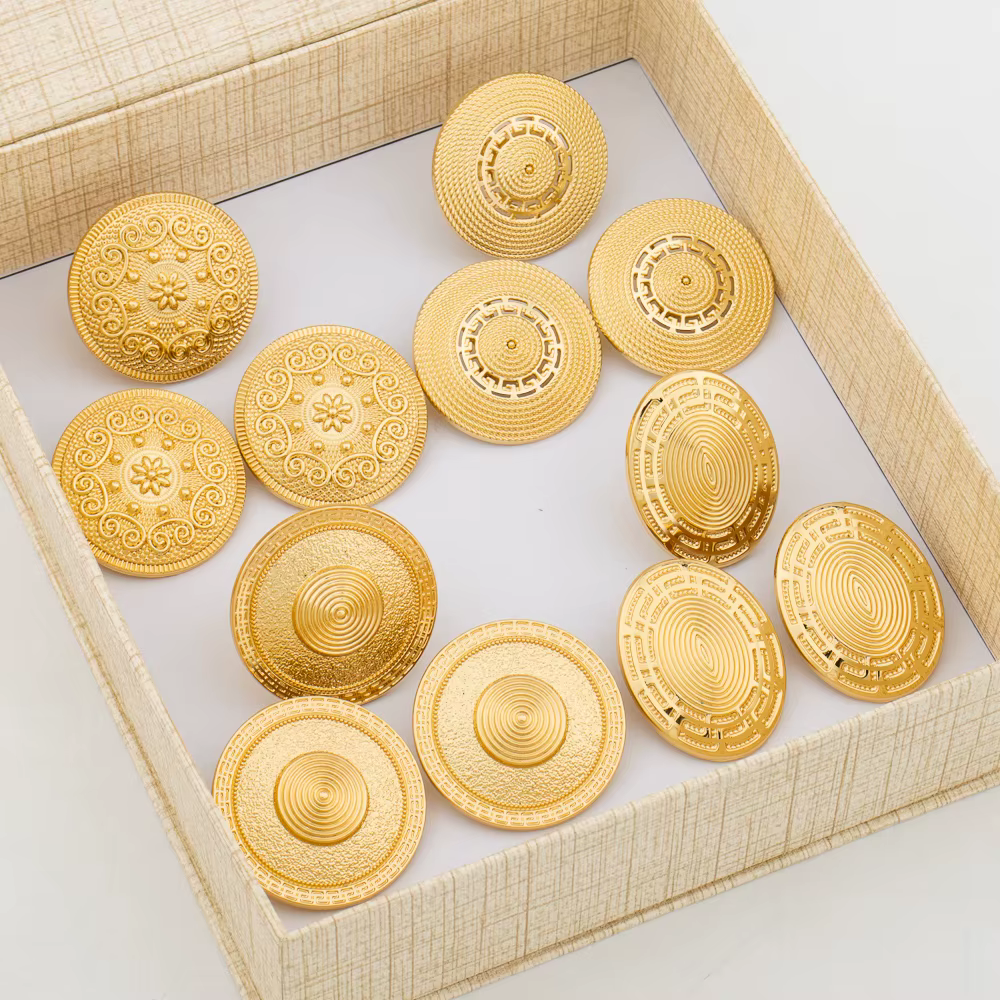 Ensemble de bijoux tendance boucles d'oreilles et bague pour femme
