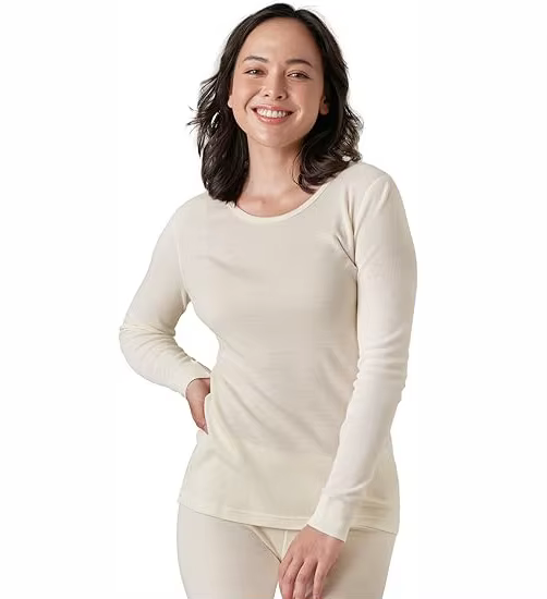 T-shirt en laine mérinos 100% pour femme
