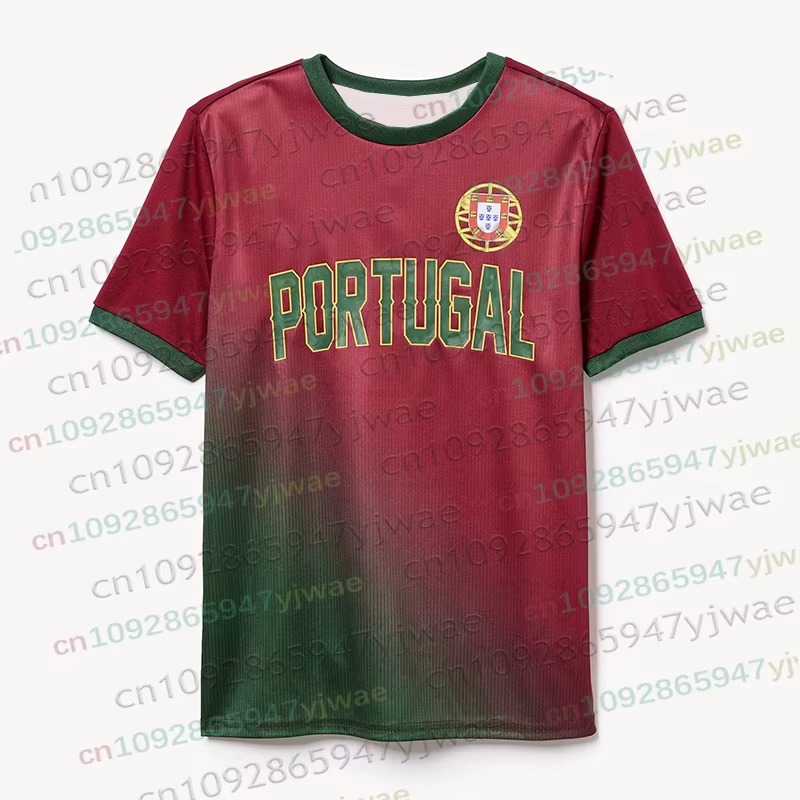 Maillot de football à drapeau portugais 2026