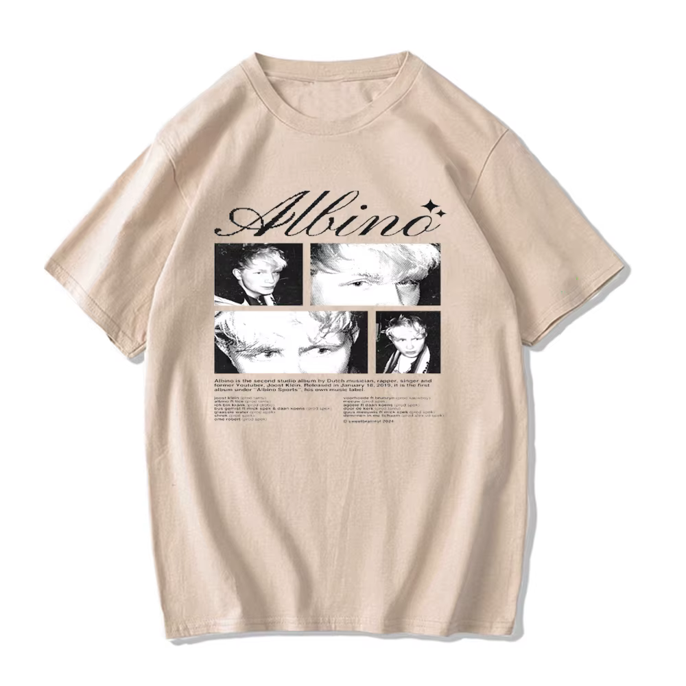 Joost Klein pur coton t-shirt été concepteur Streetwear hommes T-shirts