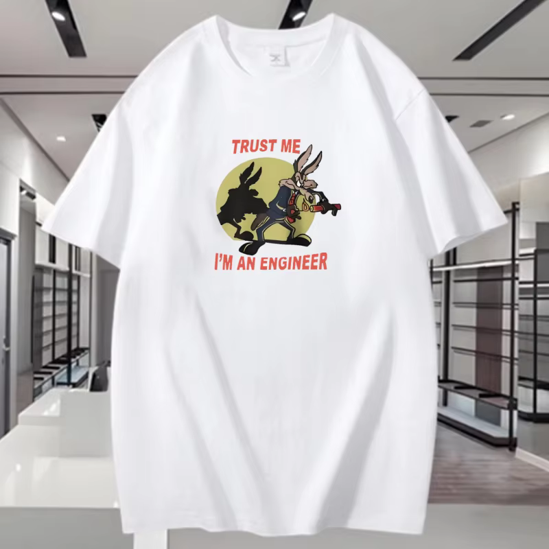 T-shirt de mode streetwear de luxe d'été 100% coton pur