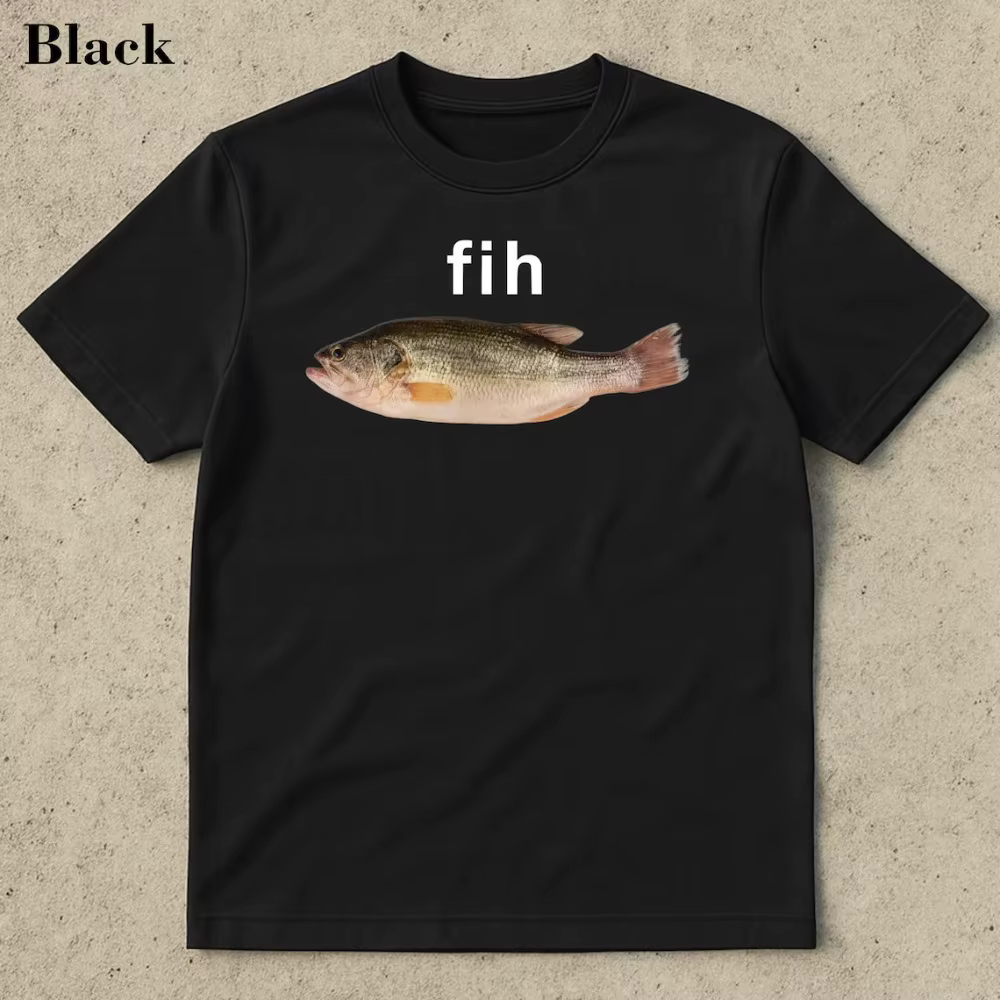 T-shirt « I Love Fish » tendance